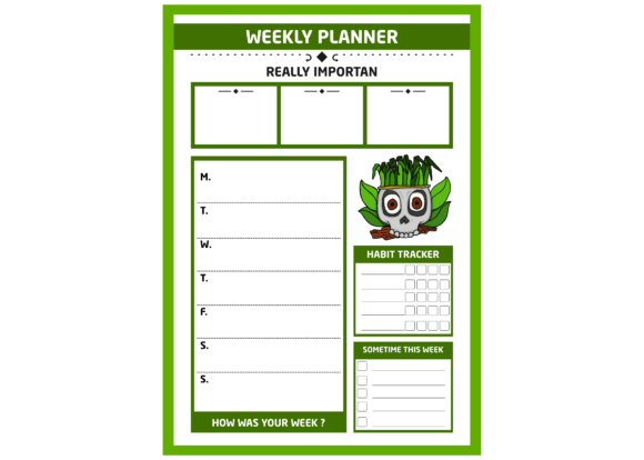 ADHD Art & Planning: The Skull Nature Art Theme Pt. 1