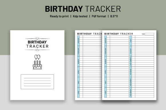 Birthday Tracker KDP Interior: The Modern Publisher's Starting Point