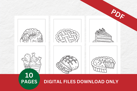 Food Coloring Pages: A Creative Gateway for Kids and a Business Tool for You