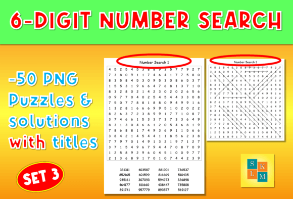 Number Search Puzzles: A Universal Tool for Mindful Engagement