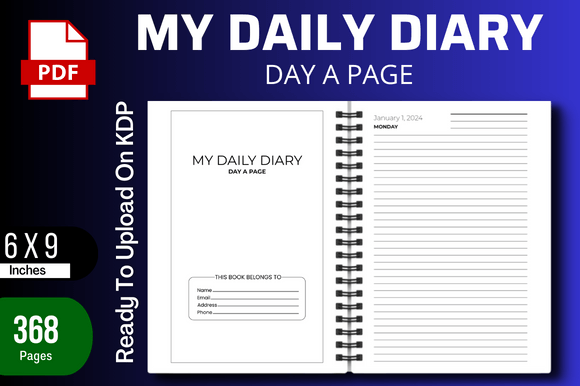 Planner 2023: A Daily Diary Designed for Your Story