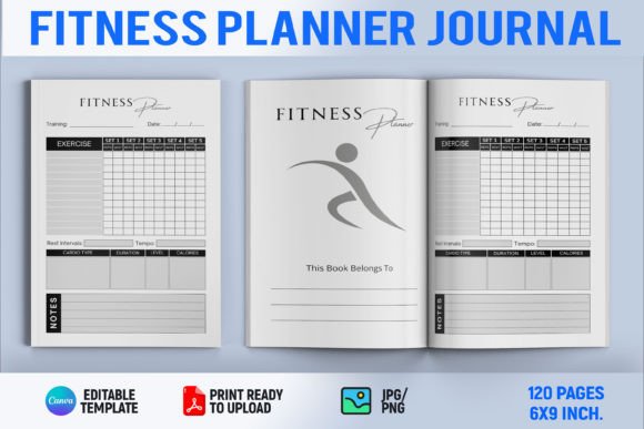 The Fitness Planner Journal KDP Interior: Your Publishing Advantage
