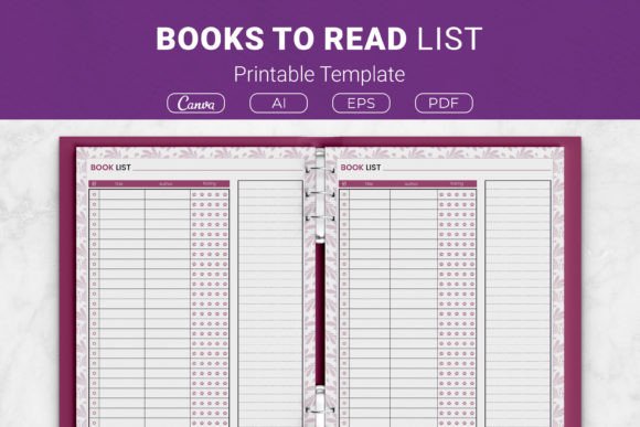 The Printable Book List Template: Your Ultimate Reading Companion
