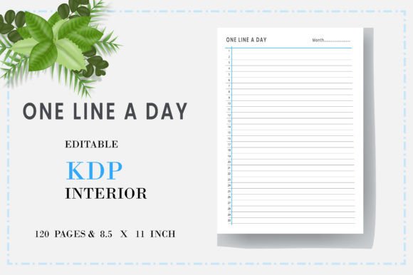 The Rise of One Line a Day Journals and the KDP Publishing Opportunity