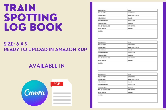 The Train Spotting Log Book: A Strategic Asset for KDP Publishers