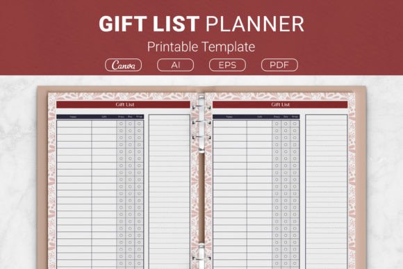The Ultimate Organizational Tool: Your Guide to the Gift List Planner Printable Template