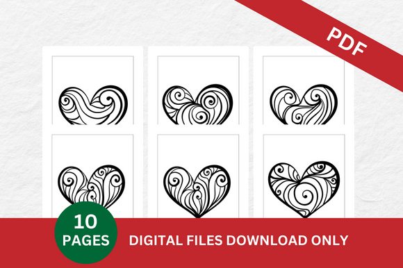 Understanding the Value of Doodle Hearts Coloring Pages