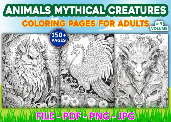 Unleash Your Creativity: The Magic of Adult Coloring Books with Mythical Creatures