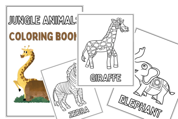 Unleashing Creativity and Learning: The World of Jungle Animals Coloring Books for Children